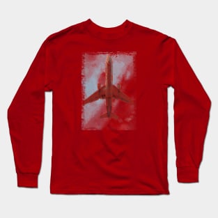 Aviation Aiplane Long Sleeve T-Shirt